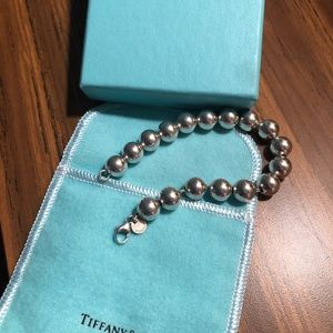 Tiffany & Co silver bead bracelet